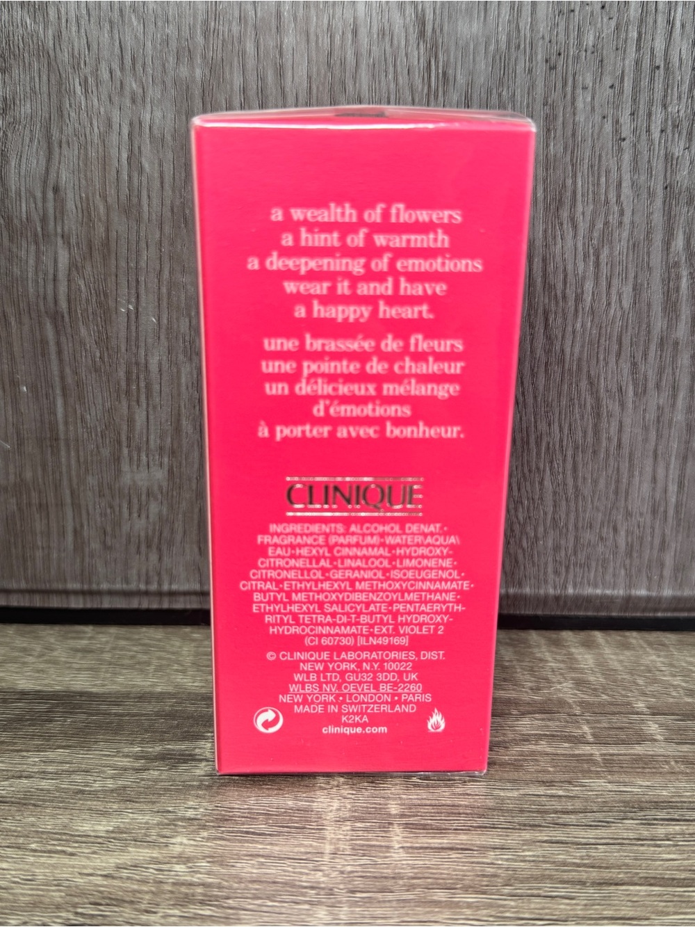 Clinique Happy Heart Perfume Spray 30ml  Sealed - Picture 2 of 3